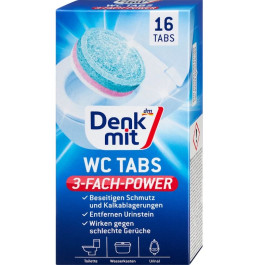 Таблетки для унітазу Denkmit WC Reiniger Tabs, 16 St