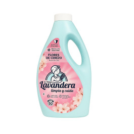Гель для прання Lavandera Flores de Cerezo з ароматом квітучої вишні, 2.5 л (50 прань)